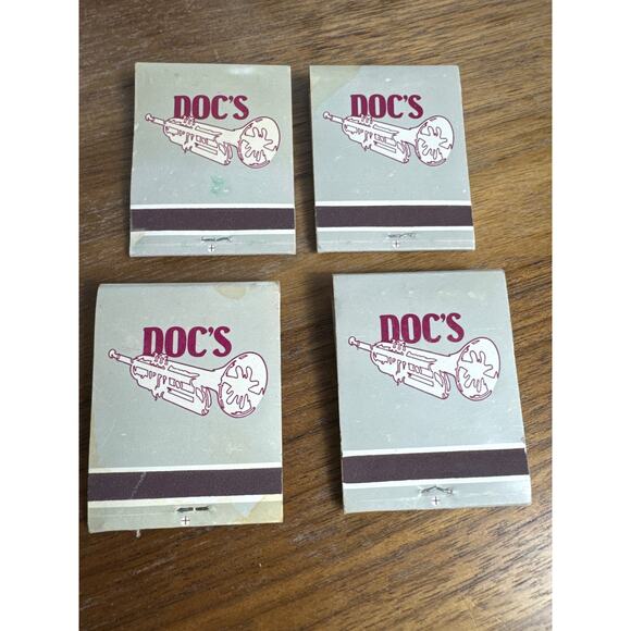 Doc Severinsens Matchbooks Oklahoma City Music Showplace Vintage Jazz Unused Lot - Picture 4 of 9